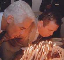 Ponzi schemer Scott Rothstein's birthday cake for Charlie